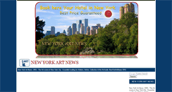 Desktop Screenshot of newyorkartnews.org