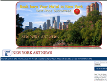 Tablet Screenshot of newyorkartnews.org